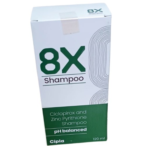 8 Shampoo Ciclopirox And Zinc Pytrithione Shampoo
