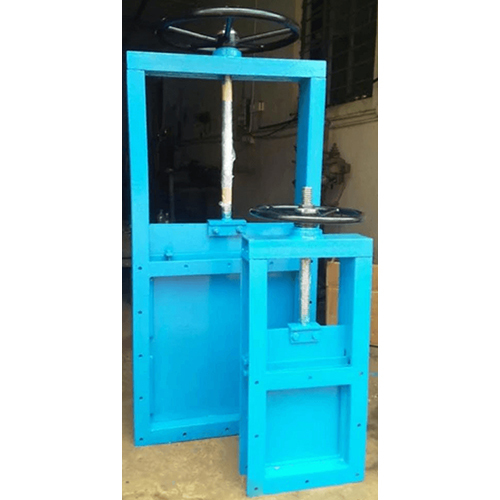 Ci Sluice Gate Valve - Color: Blue