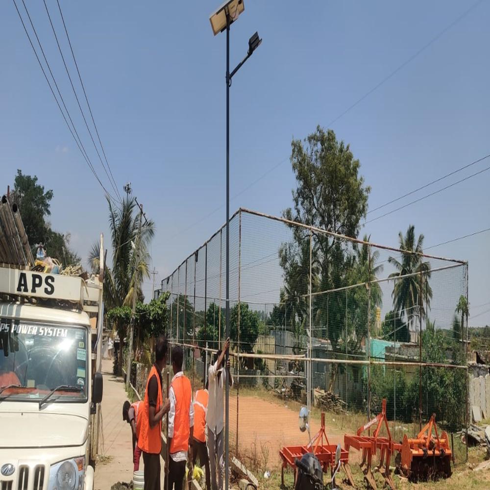 20 W Solar Street Light System - Application: Industrial