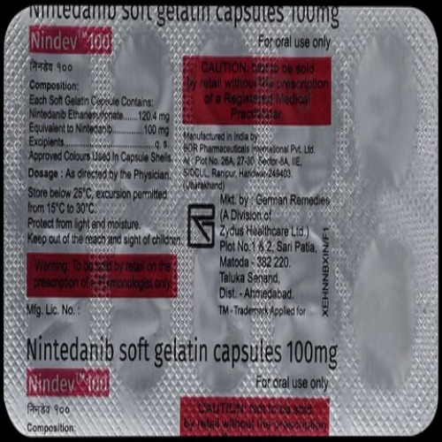 Nindev 100 Mg Capsule - Recommended For: Doctor