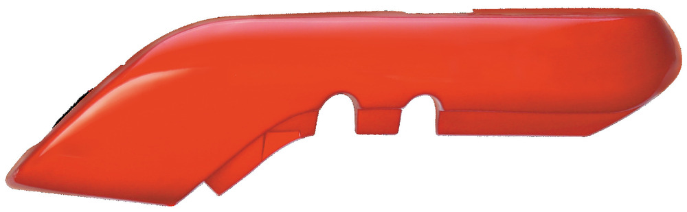 Bike Tail Panel - Color: Orange