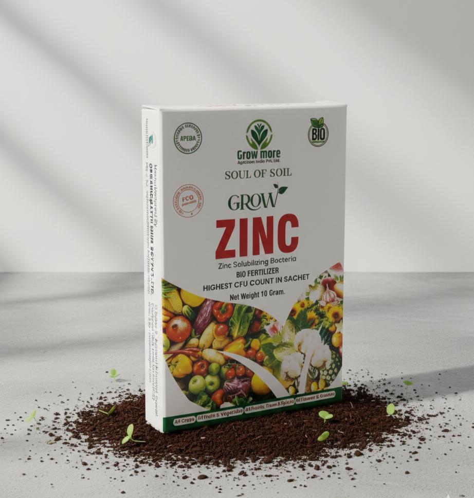 GROW ZINC BIO ORGANIC FERTILIZER