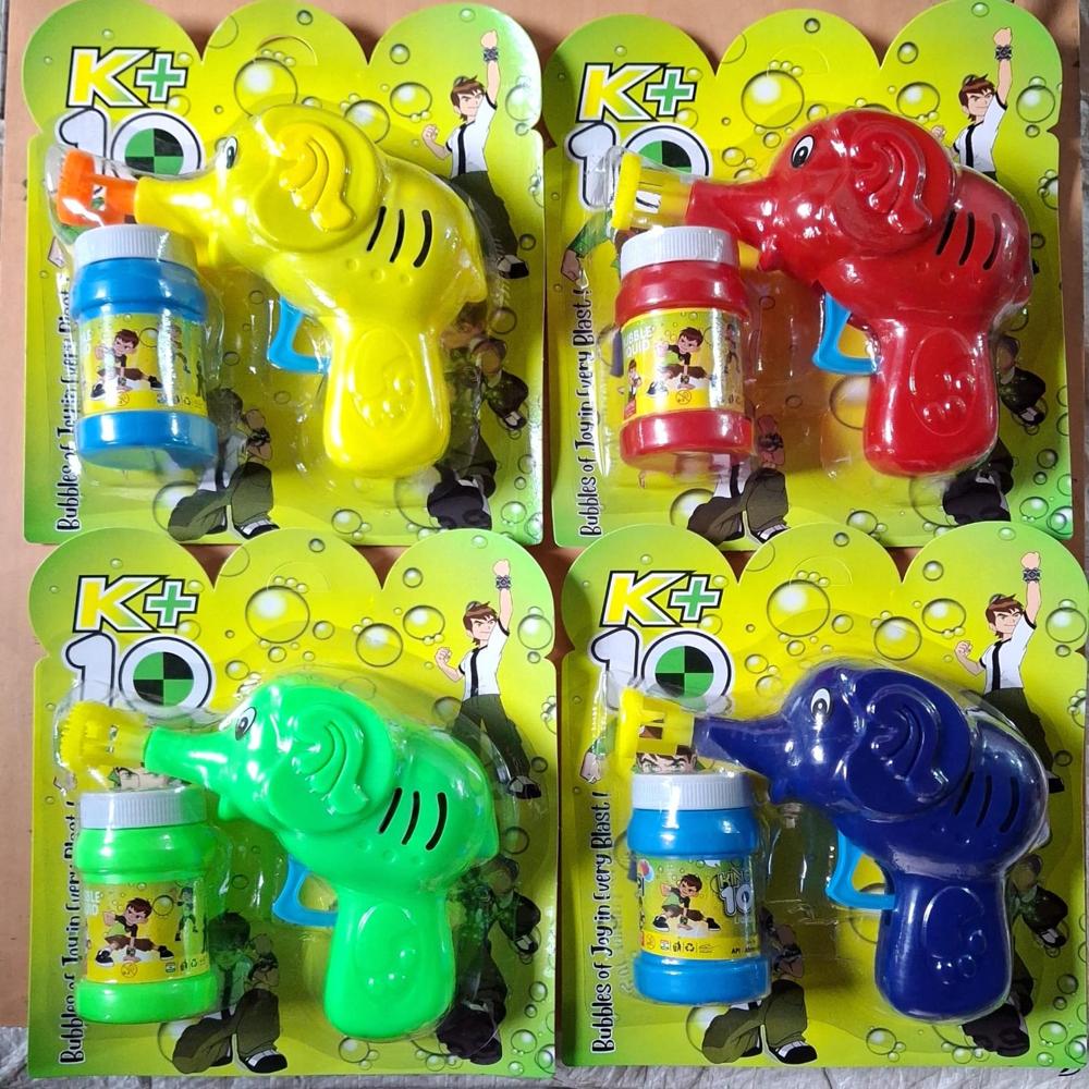 Elephant Bubble Gun - Color: 4 Colour