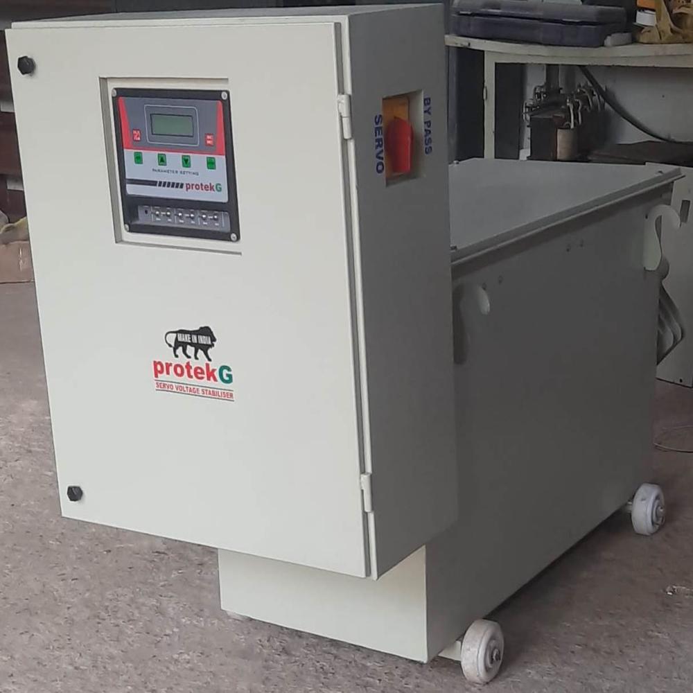 75 Kva Servo Controlled Voltage Stabilizer - Current Type: Ac