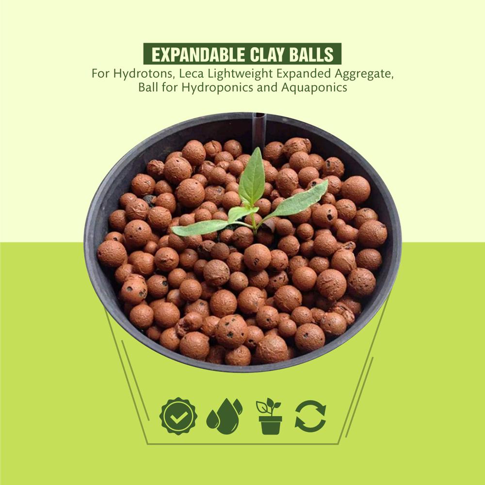 Expandable Clay Balls