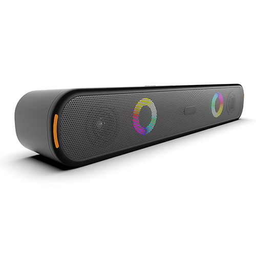 Black Soundbar Bluetooth Speaker