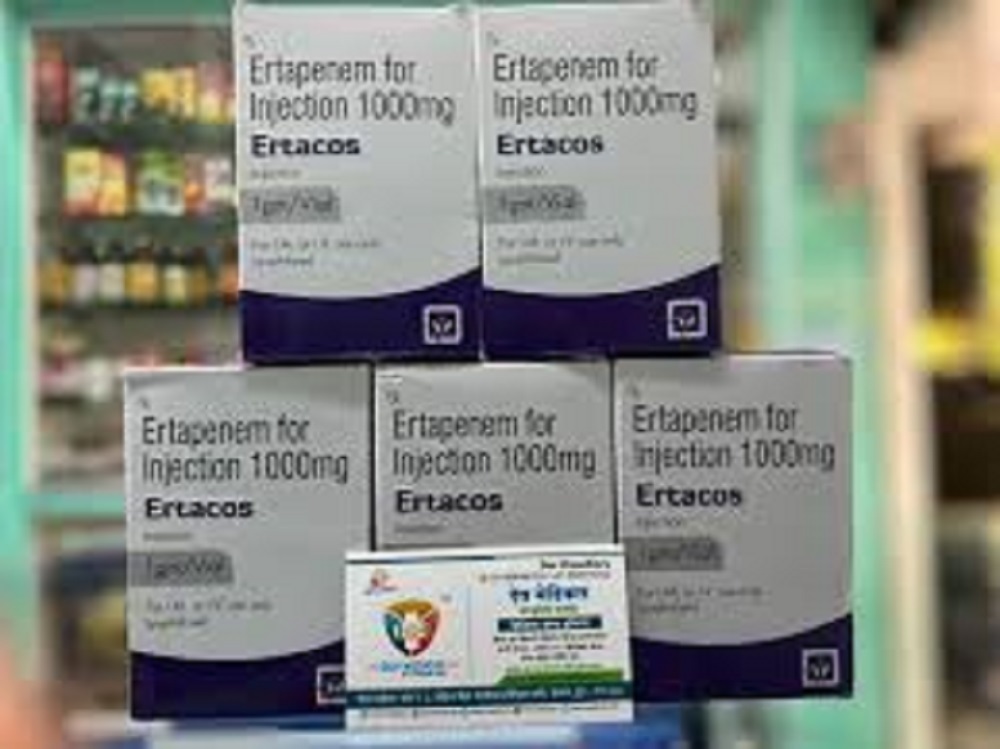 Ertacos 1000 Mg Ertapenem Injection