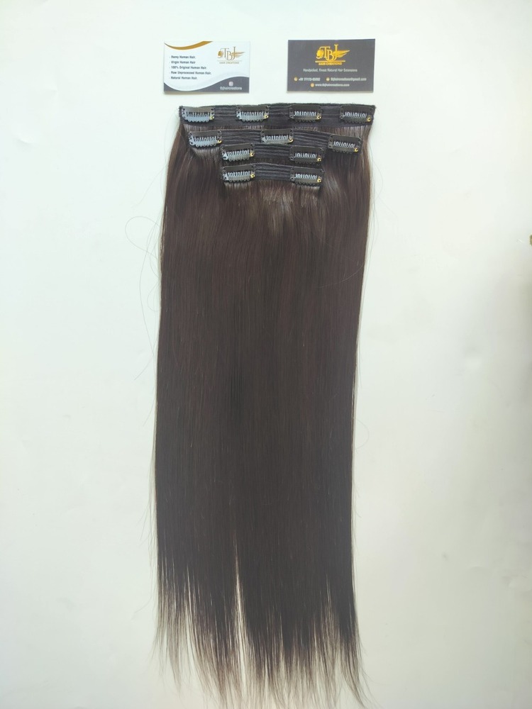 Straight Hair Clip In Set