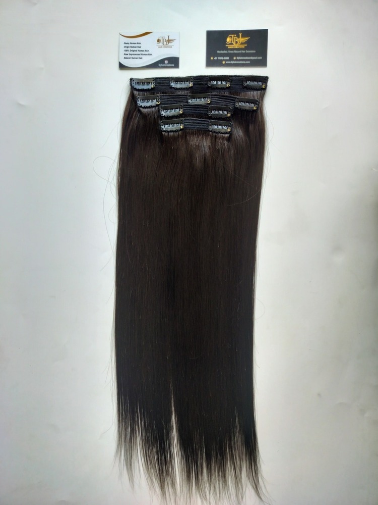 Straight Hair Clip In Set