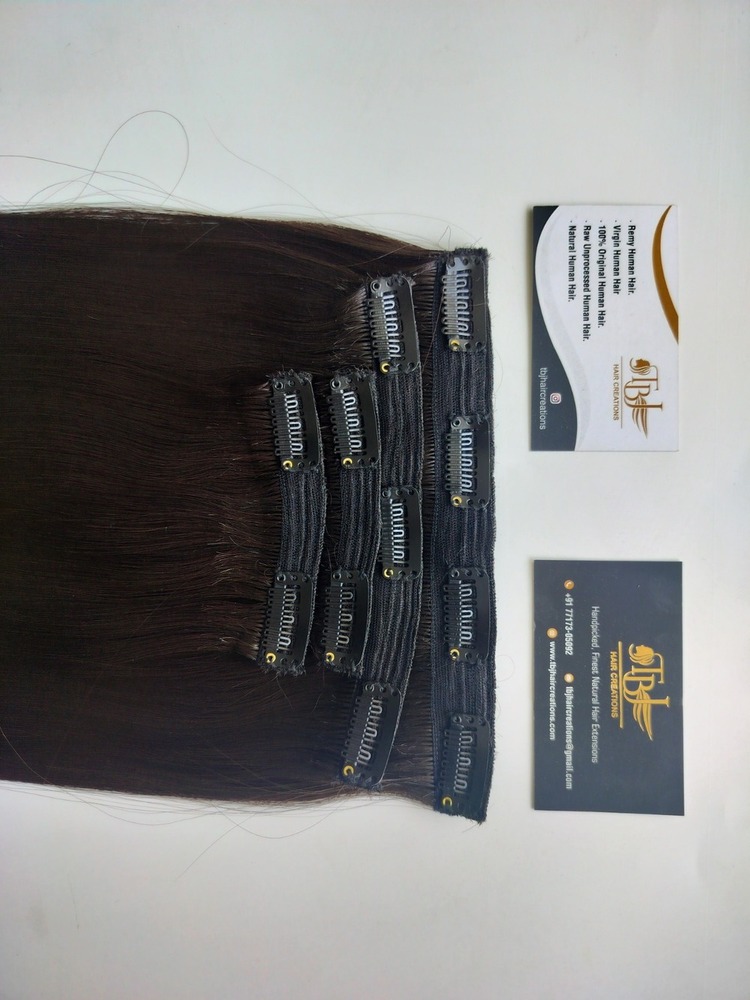 Straight Hair Clip In Set