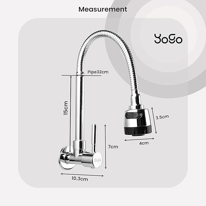 Kitchen Tap - Color: Silver