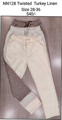 Twisted turkey linen