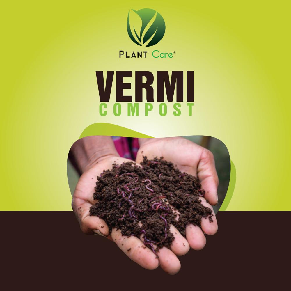 Vermi Compost - Powdered Organic Fertilizer, Highly Soluble For Agriculture Applications, Rich In Nutrients & Beneficial Microorganisms