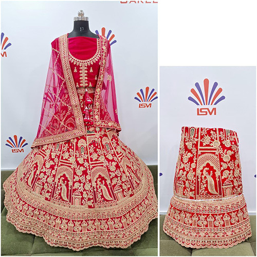 Zari Work Bridal Lehenga