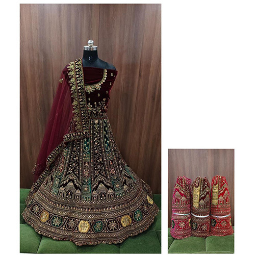 Embroidered Bridal Lehenga