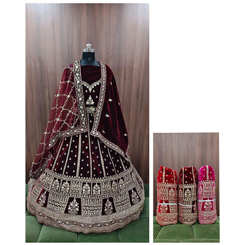 Embroidered Bridal Lehenga