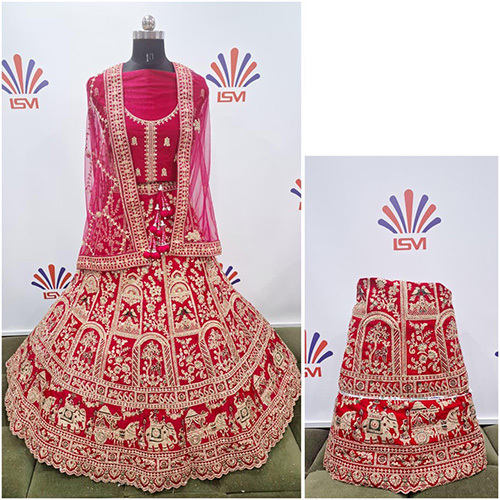 Embroidered Bridal Lehenga