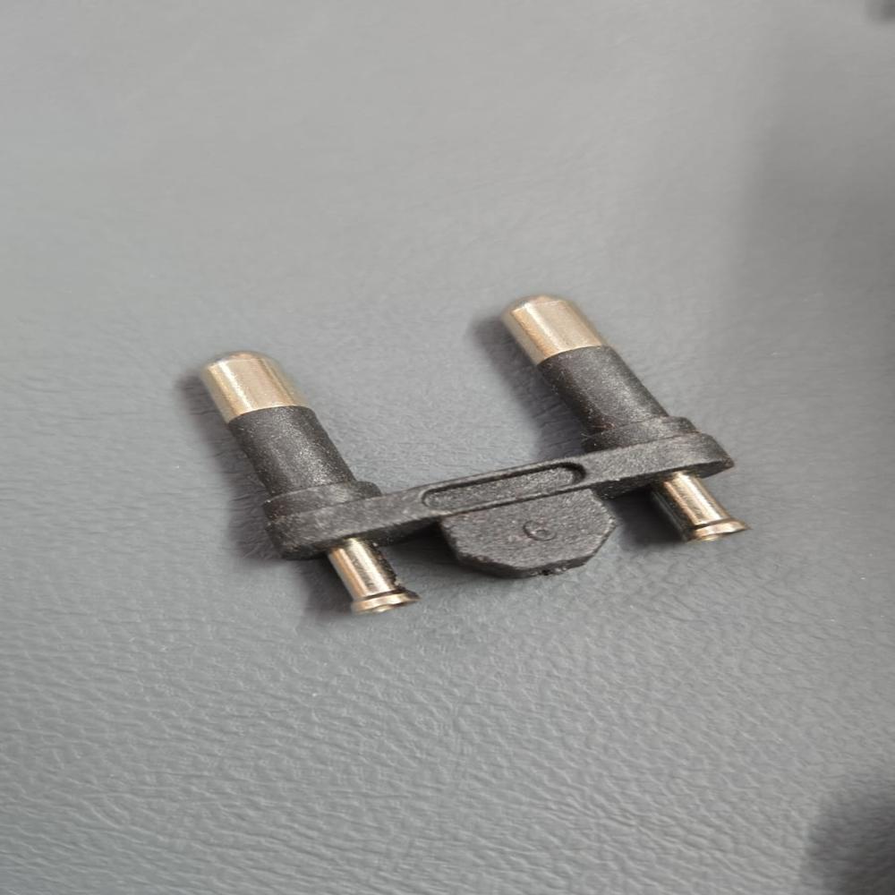 2 Pin Solid Sleeve Plug Insert Dis. 19.10 - Application: Electrical Fittings