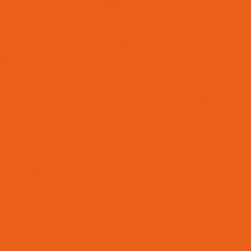 Pa-109 Orange Glossy Aluminium Composite Panel - Application: Walls / Commercial