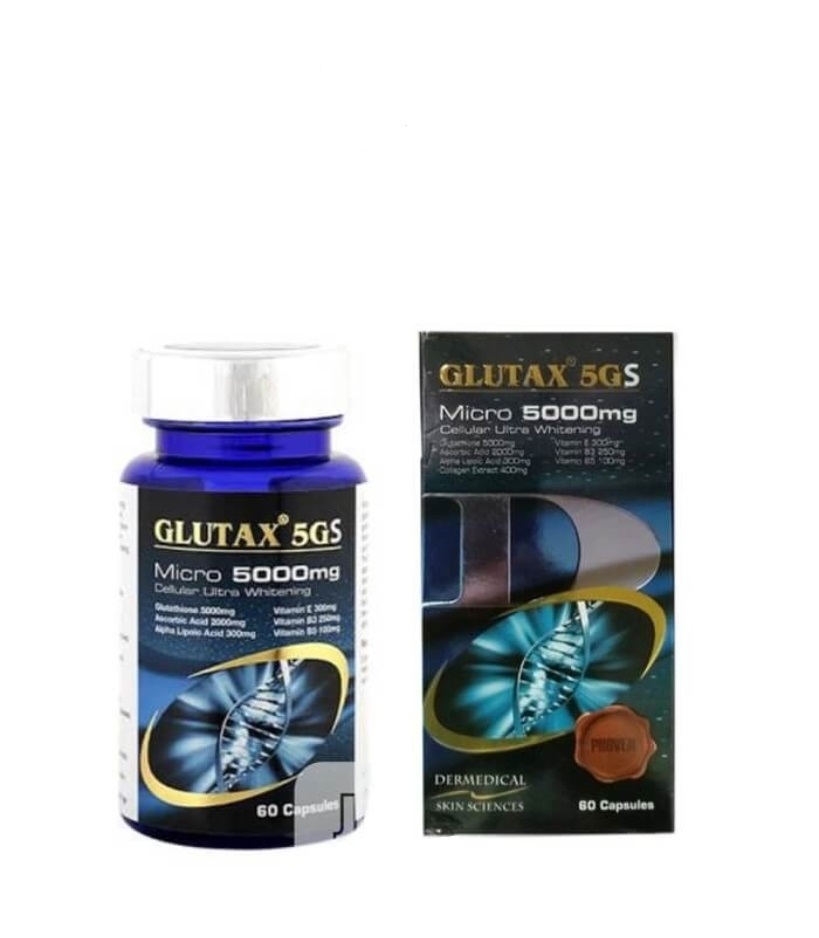 Glutax 5GS Micro 5000mg Cellular Ultra Whitening Softgels