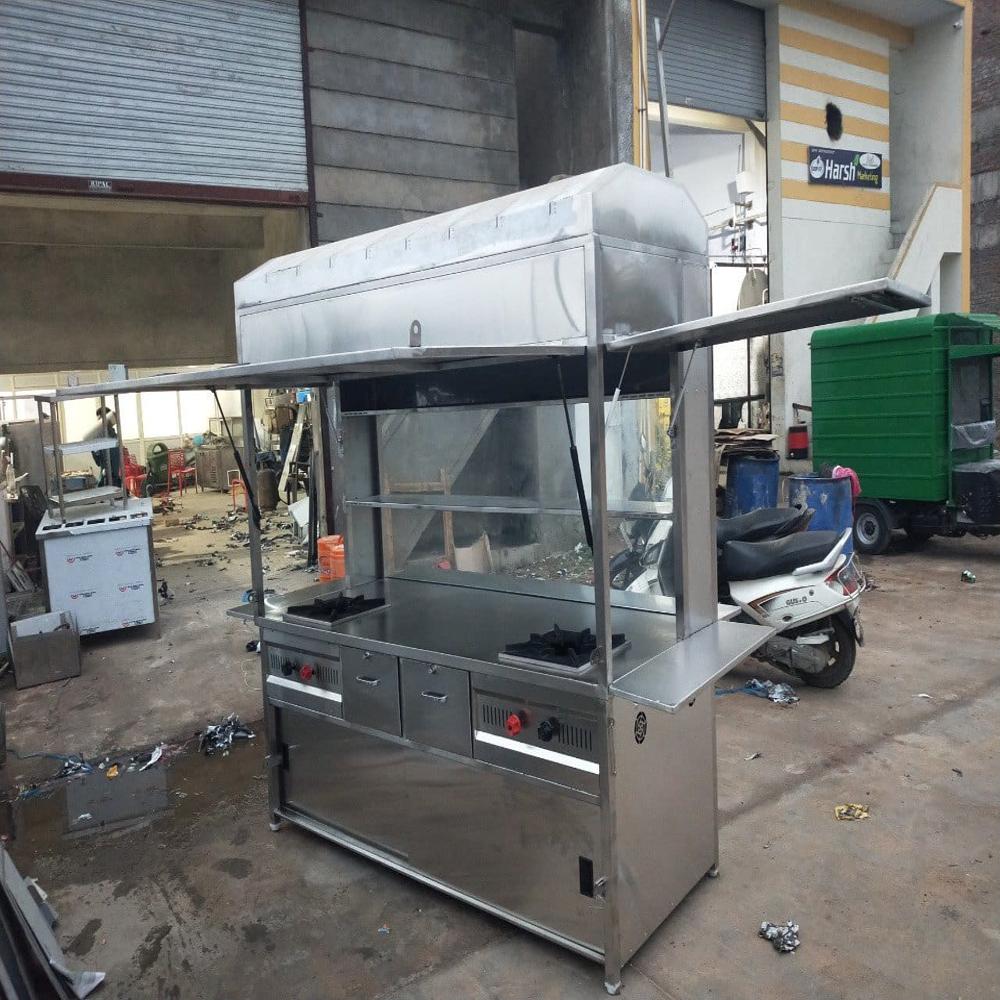 Fast Food Counter With Burner