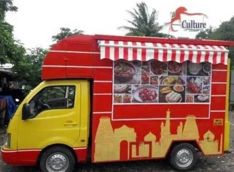 Food Truck Van - Color: As Per Requirement