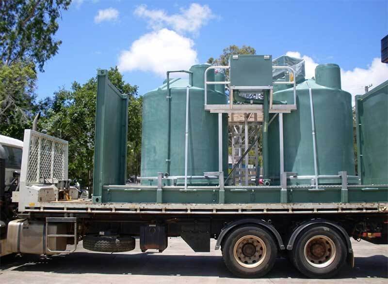 Mobile- Containerized Waste Water Treatment Plant - Application: Industrial
