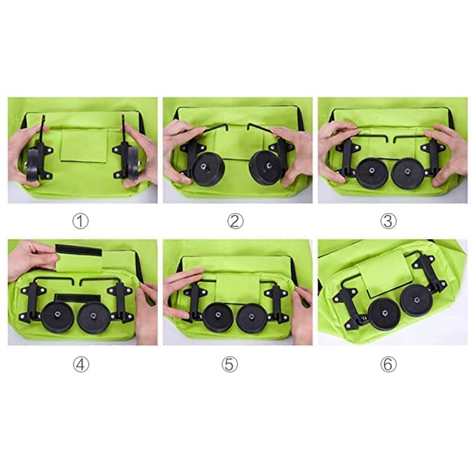 Foldable Shopping Trolley Bag