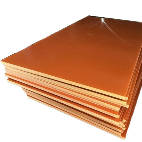 Fabric Bakelite Sheet - Color: Brown