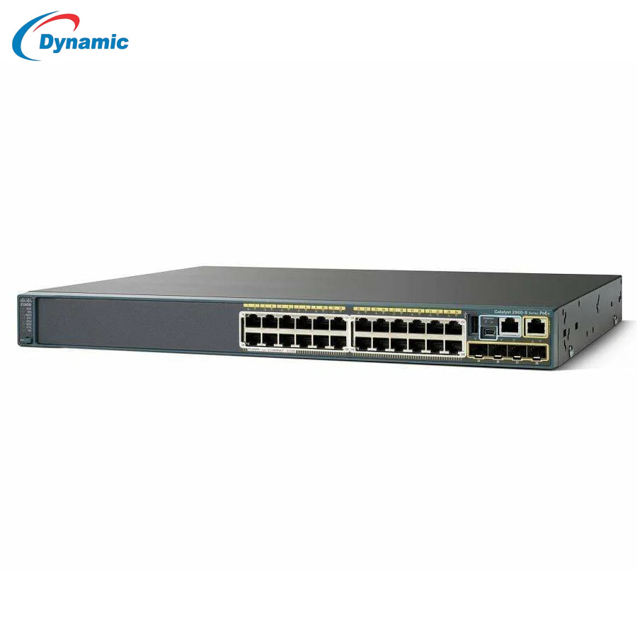 Certified refurbished Cisco 2960S Series PoE Switch