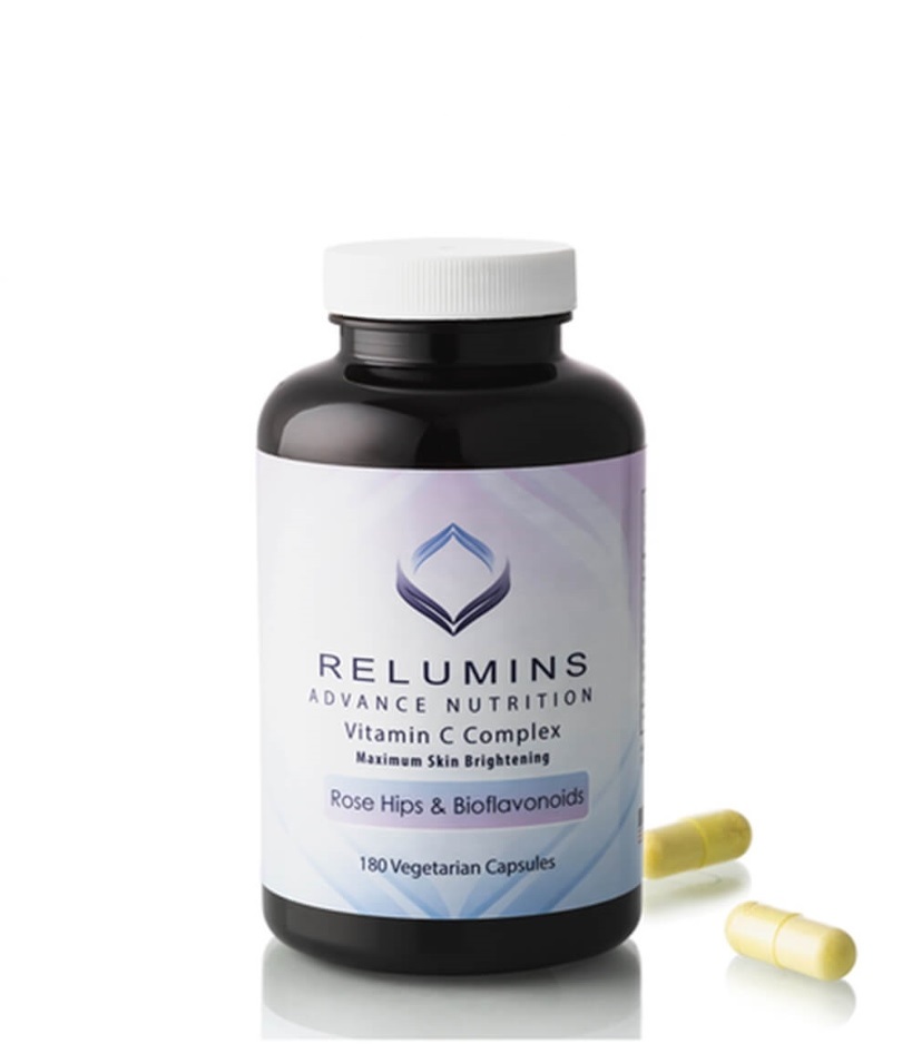 Relumins Vitamin C Complex 1000mg 180 Capsules - Characteristics: 100% Herbal