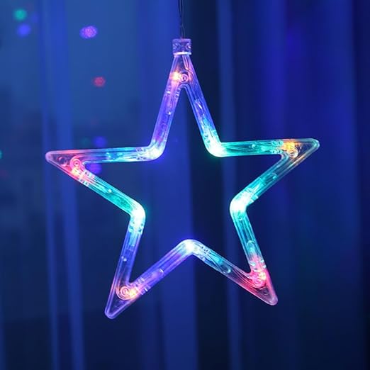 6+6 Star  LIGHT MULTICOLOUR