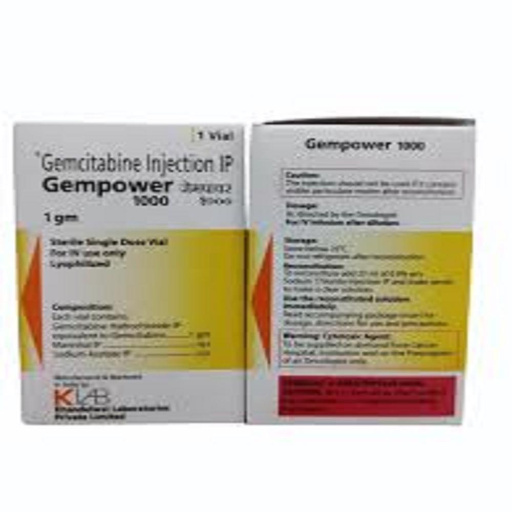 Gempower 1gm Injection - Origin: India