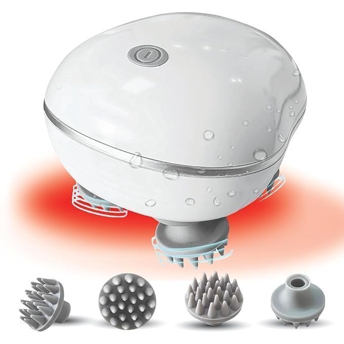 Smart Electric Scalp Massager - Battery Life: 6 Hours