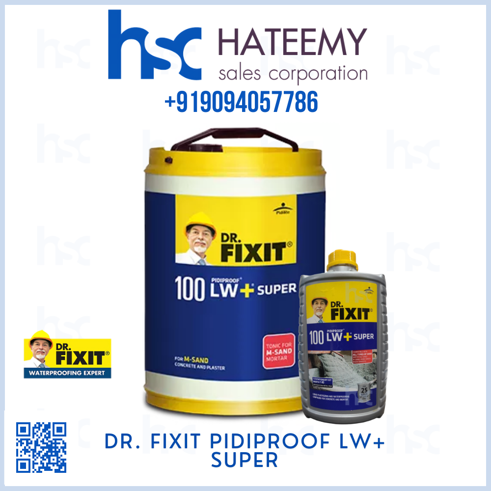 Dr Fixit Lw Plus Super - 20l Liquid, Brown Color, 95% Purity | Versatile Industrial Waterproofing Solution For Mortar And Concrete