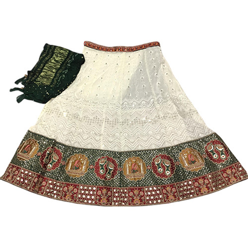 Embroidered Panetar Lehenga