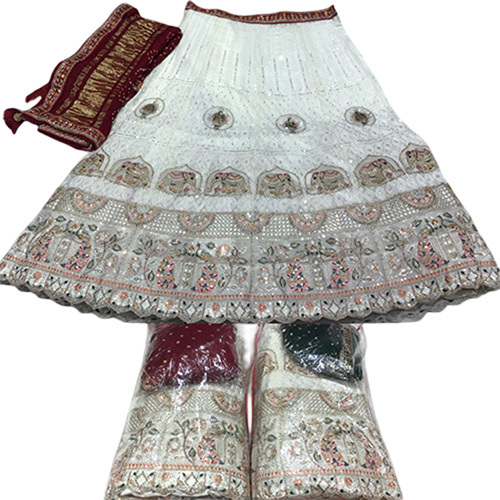 Zari Work Panetar Lehenga