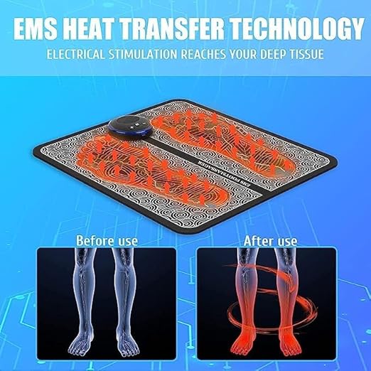 Ems Foot Massager - Dimension (L*w*h): 20l X 10w X 5h  Centimeter (Cm)