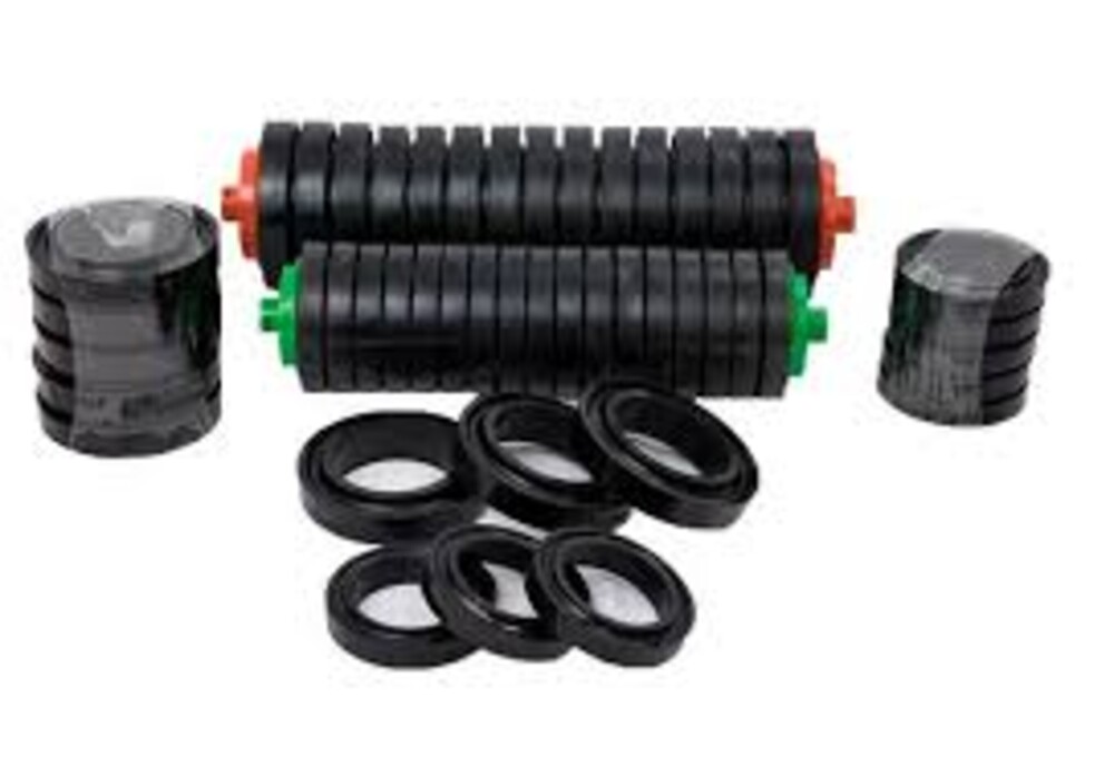 Conveyor Impact Roller - Color: Black