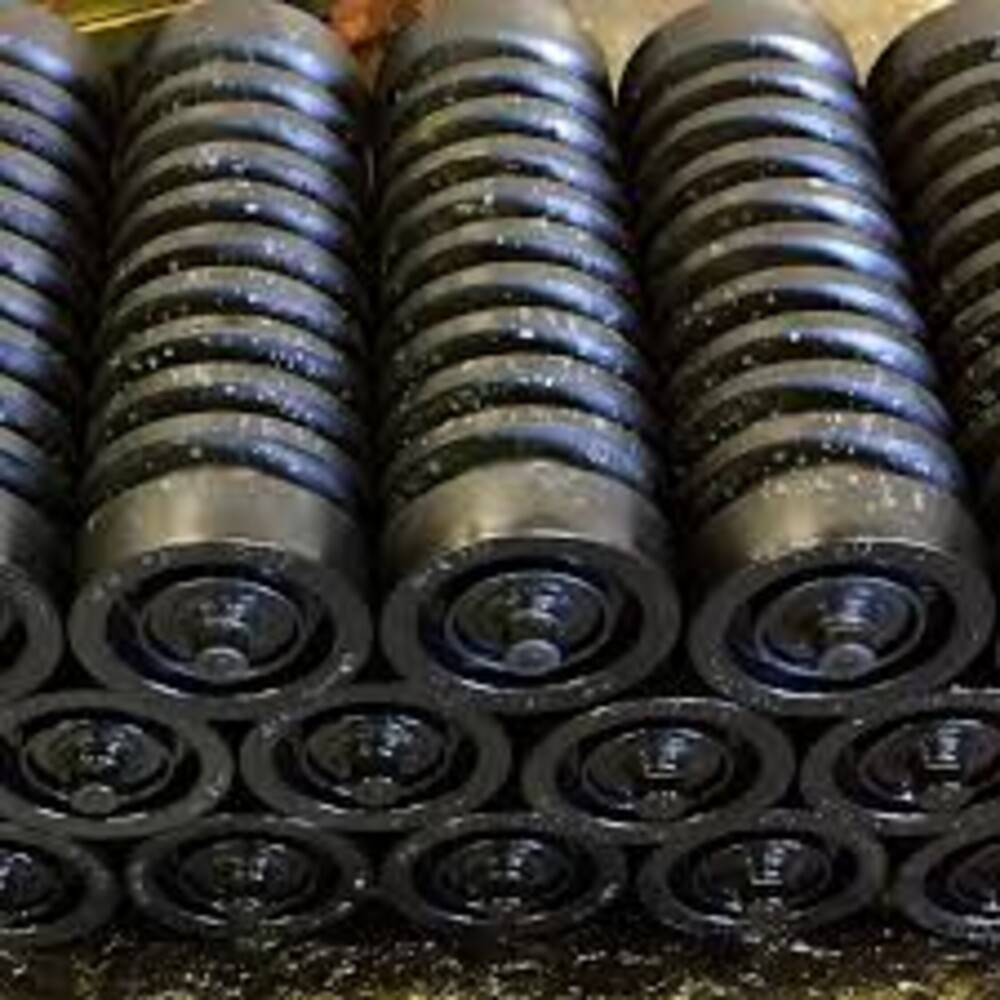Conveyor Impact Roller - Color: Black