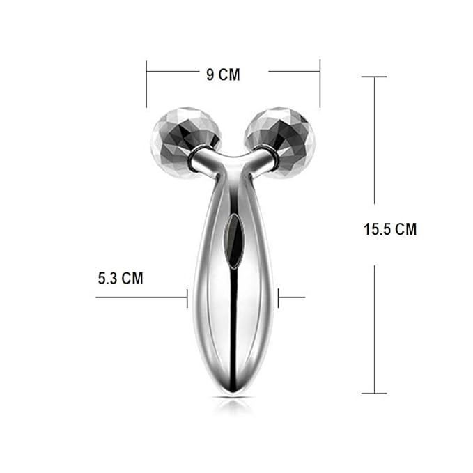 3d Manual Roller Face & Body Massager - Battery Life: 33 Week