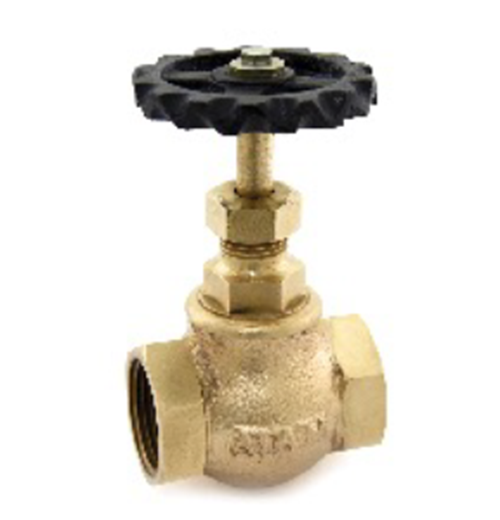 Bronze Needle Valve, Screwed End, 25 mm