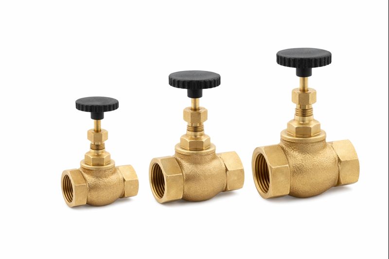 Bronze Needle Valve, Screwed End, 25 mm