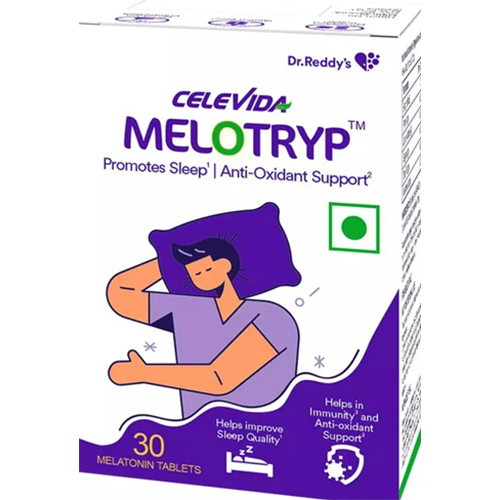 Melotryp Melatonin 3mg Tablet, Sleep Disorder Medicine