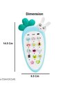 Rabbit Mobile - Pvc Plastic, Standard Size, Multicolor | Non-toxic, Washable, Hook Supported, Manual Power