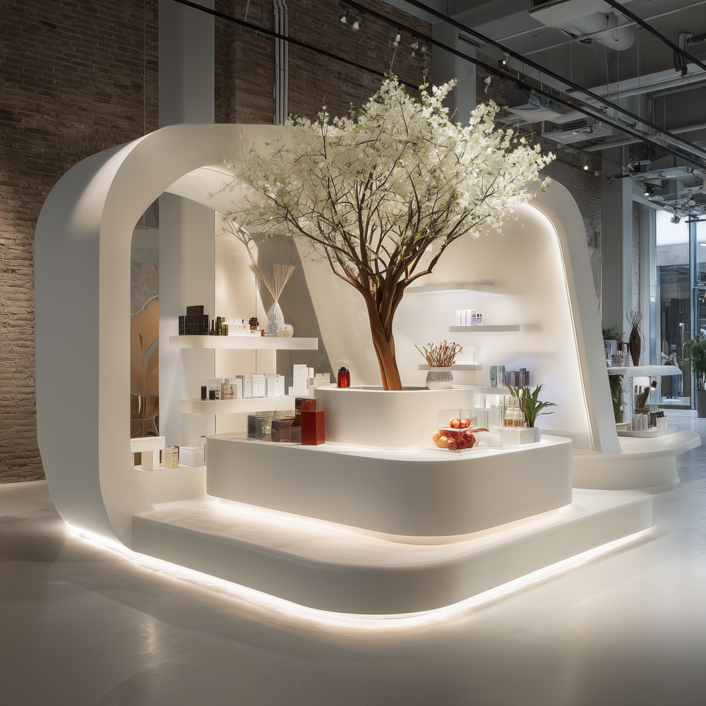 Corian sheets for interior design