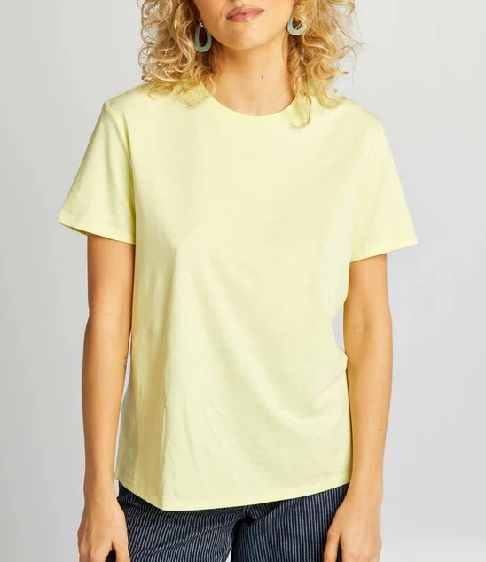 Ladies Crew Neck Stretch T-Shirts