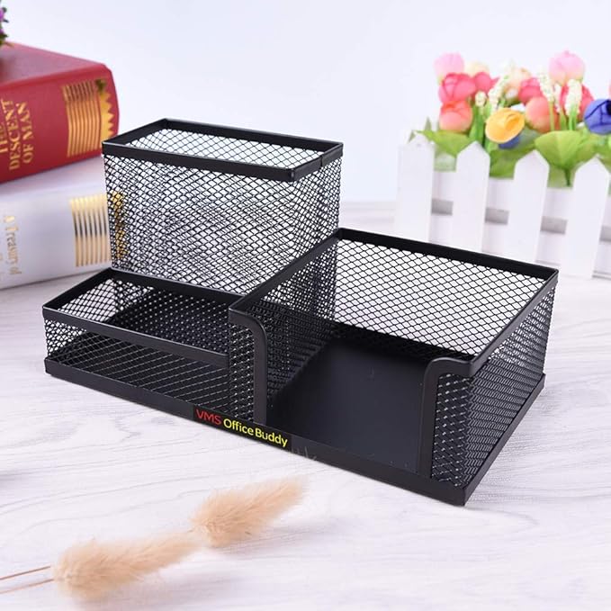 Pen Pencil Stand  3 COMPARTMENT