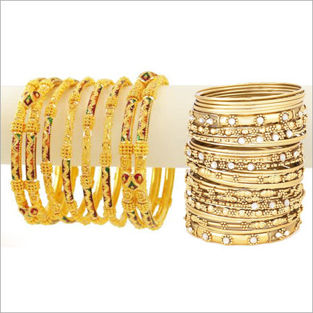 Designer Gold Bangles