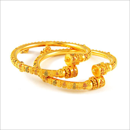 14K Gold Bangles